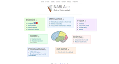 Desktop Screenshot of nabla.cz